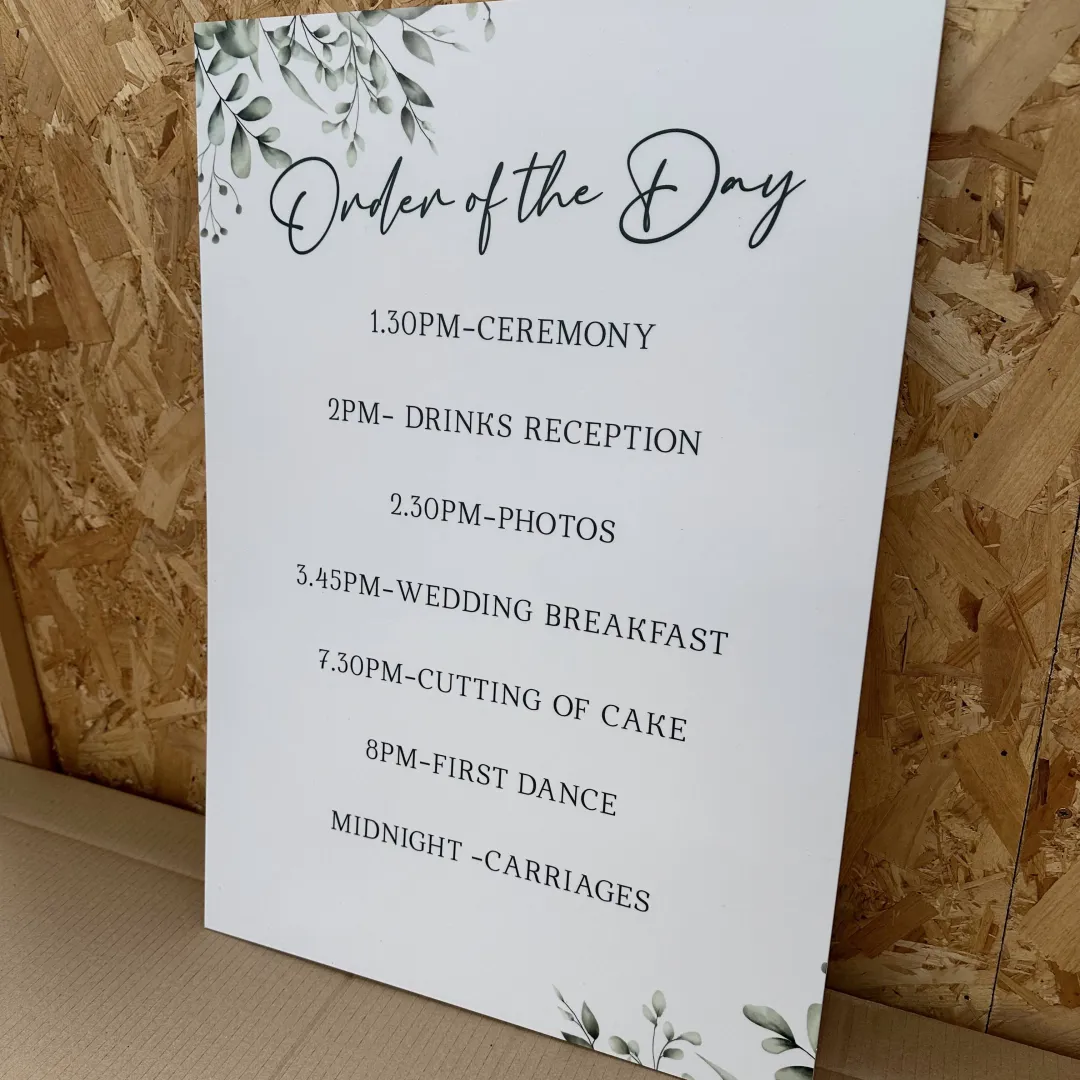 Wedding stationery